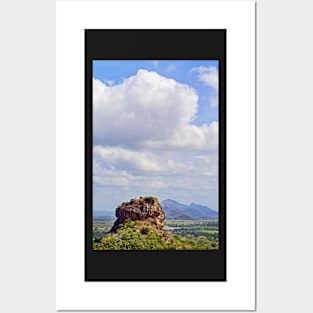 Sigiriya from Pidarungula. Posters and Art